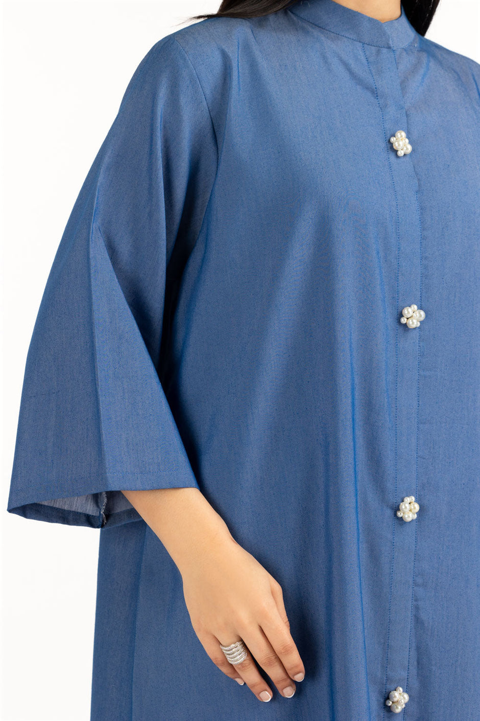 Twill Dyed Long Shirt