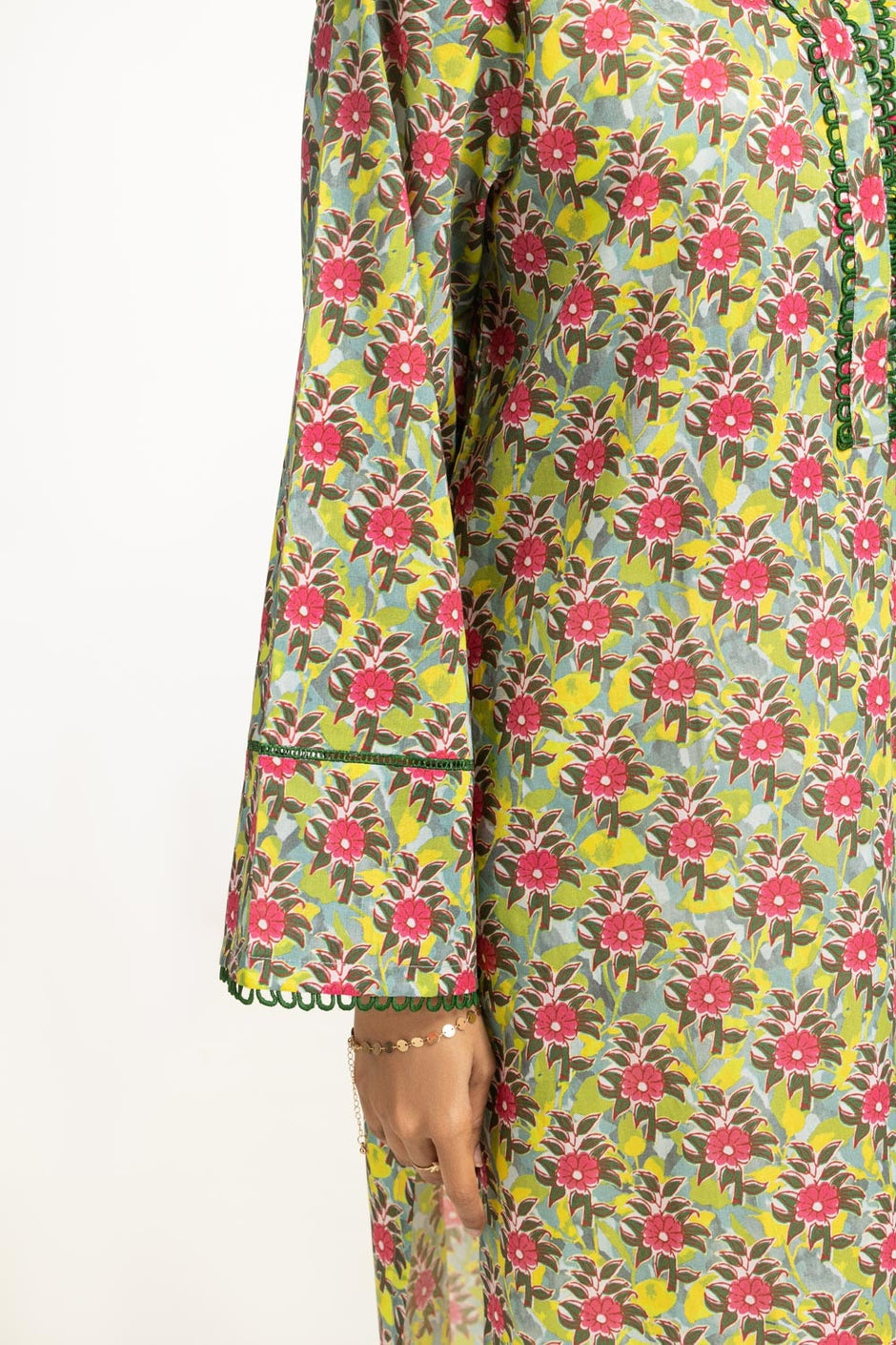 Lawn Printed Shirt IUSTK-704