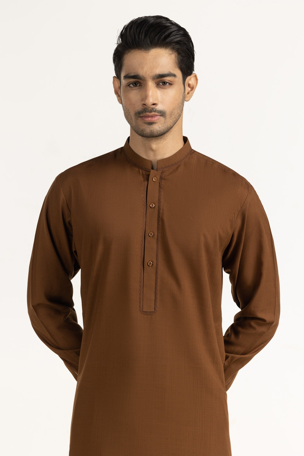 Regular Fit Embroidered Suits SK-EMB25-002