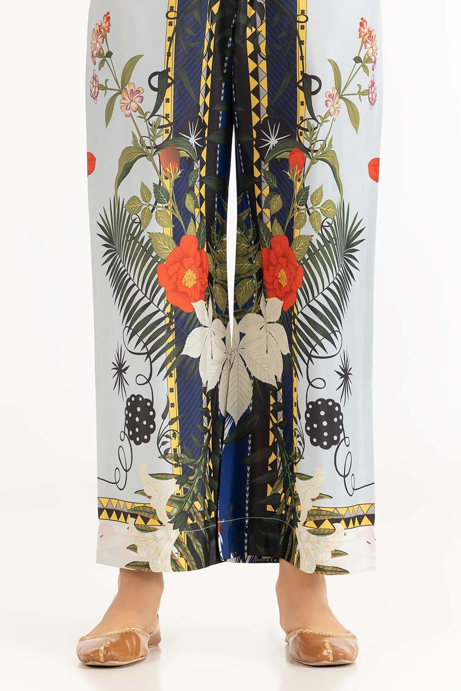 Satin Silk Printed Trouser WGK-TRS-DP-315